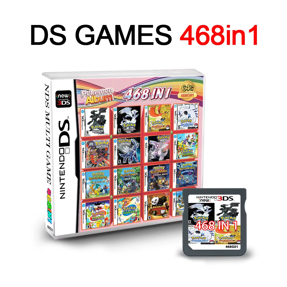 Tarjeta de juego NDS DS versión estadounidense juego versión europea todo en uno V2 nueva versión tarjeta de juego NDS - Imagen 5