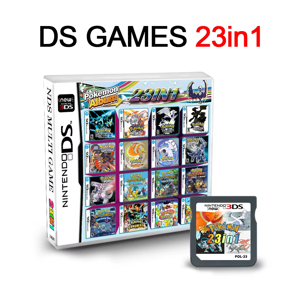 Tarjeta de juego NDS DS versión estadounidense juego versión europea todo en uno V2 nueva versión tarjeta de juego NDS - Imagen 3