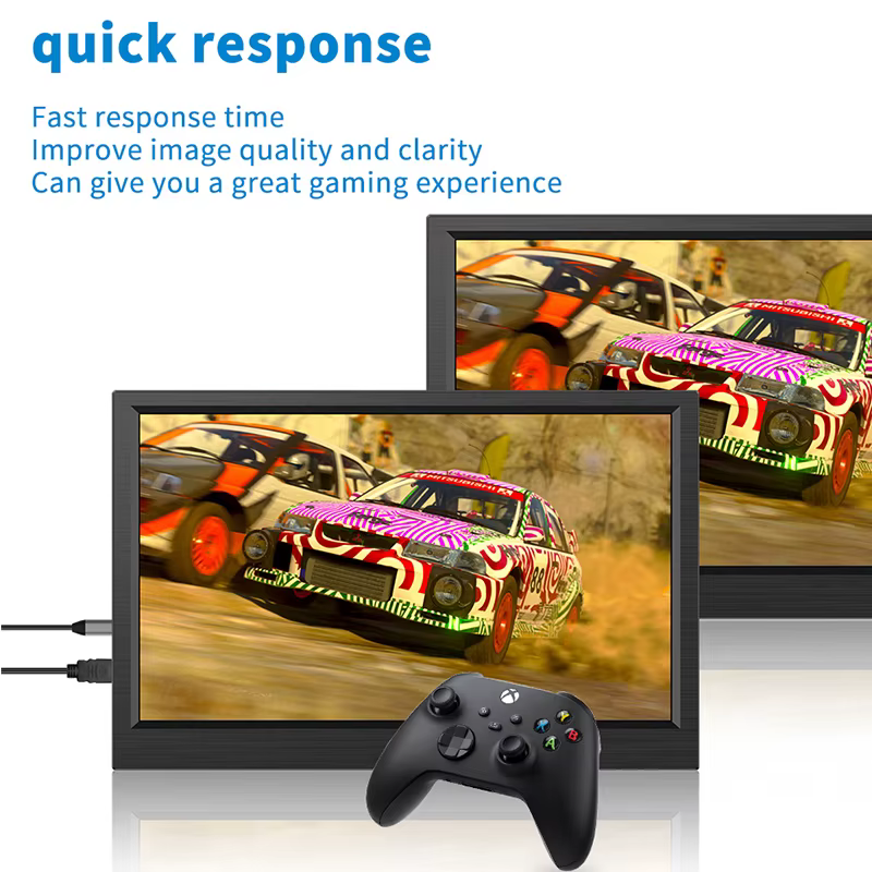 Monitor portátil de 11,6 pulgadas Compatible con HDMI, pantalla extendida para juegos de segunda pantalla, para Switch/PS4/Xbox/Raspberry Pi - Imagen 2