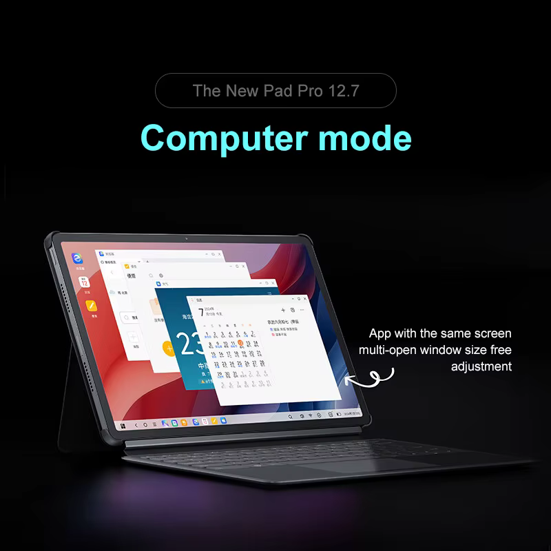 Lenovo-XIAOXIN Pad Pro12.7 2025, entretenimiento, oficina, aprendizaje, juego, tableta, Super interconexión Tianji 8300, 2,9 k, 144Hz, gris - Imagen 6
