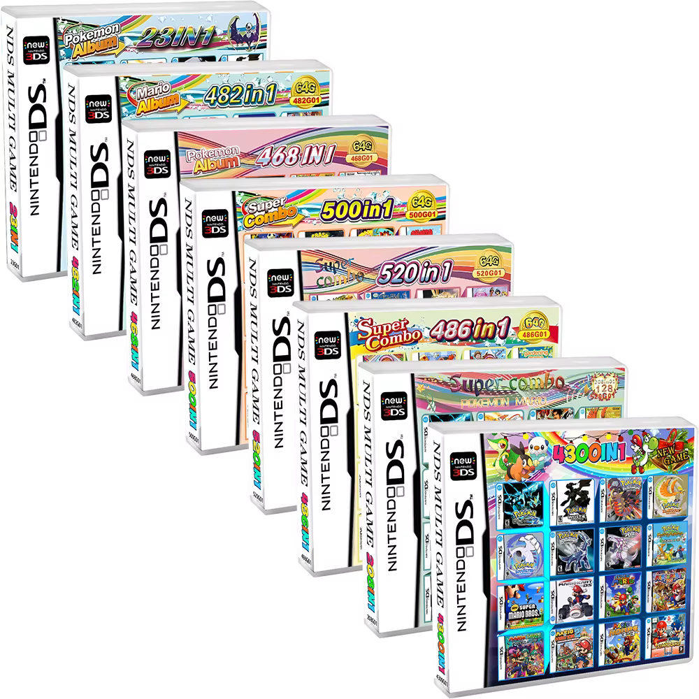 Tarjeta de juego NDS DS versión estadounidense juego versión europea todo en uno V2 nueva versión tarjeta de juego NDS - Imagen 2